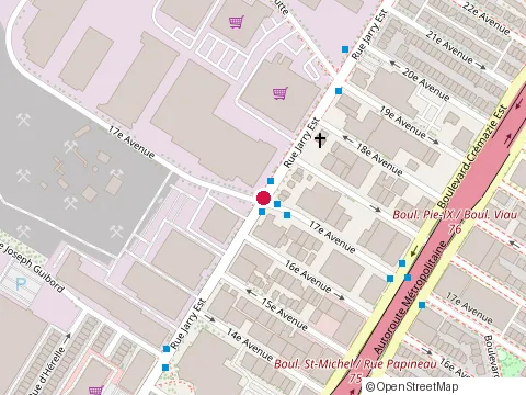 Location of Groupe Abf Inc. at 7981 17E Ave, Montréal
