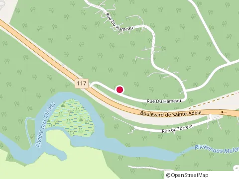 Location of Groupe Atg at 2825 Rue du Hameau, Sainte-Adèle