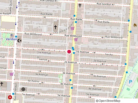 Location of Groupe Atlantic Crr Inc at 449 1Ère Av., Verdun