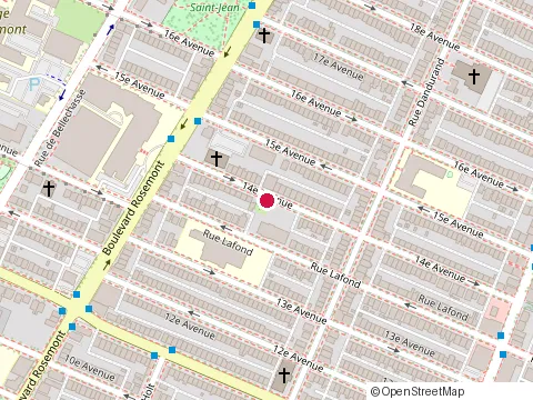 Location of Groupe Caron Construction Inc. at 5640 14E Avenue, Montréal