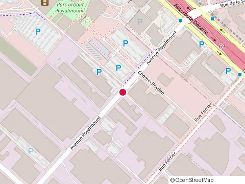 Location of Groupe Cgl at 330-5500 avenue Royalmount, Mont-Royal