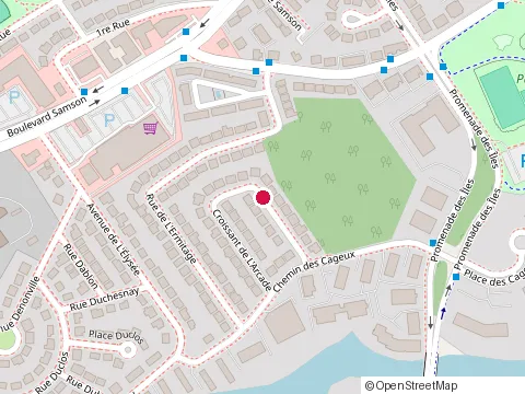 Location of Groupe Chebl at 208 Croissant de l'Arcade, Laval