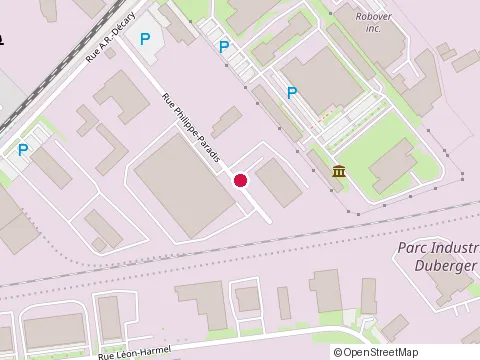Location of Groupe Choukar at 875 Rue Paradis, Québec
