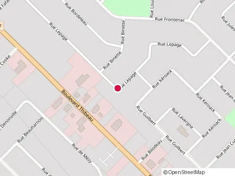 Location of Groupe Comgestar at 1125 Rue Lepage, Cap-de-la-Madeleine