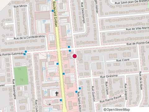 Location of Groupe Conseil Pierda (Canada) Inc at 151 Rue Saint-Antoine, Gatineau