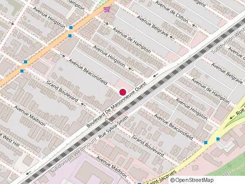 Location of Groupe Construideas at 2207 avenue Beaconsfield, Montréal