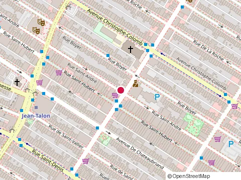Location of Groupe Consultique at 6975 Rue Saint-André, Montréal