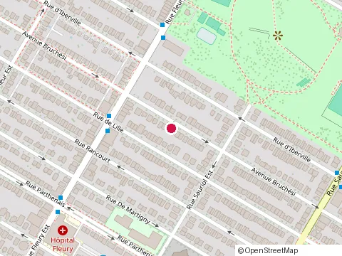 Location of Groupe Diplomate Mg at 10210 avenue Bruchesi, Montréal