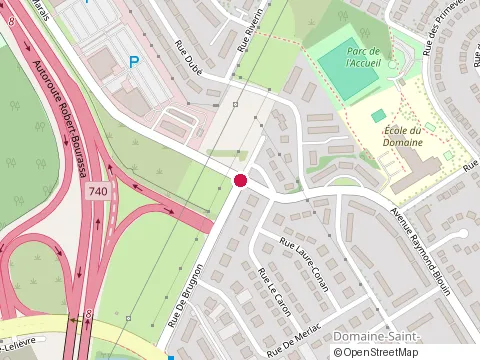 Location of Groupe Espace Vie at 8540 Rue de Bergen, Québec