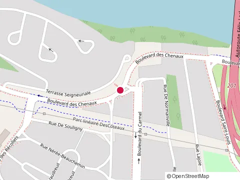 Location of Groupe Financier Mystral at 2695 boulevard des Chenaux, Trois-Rivières