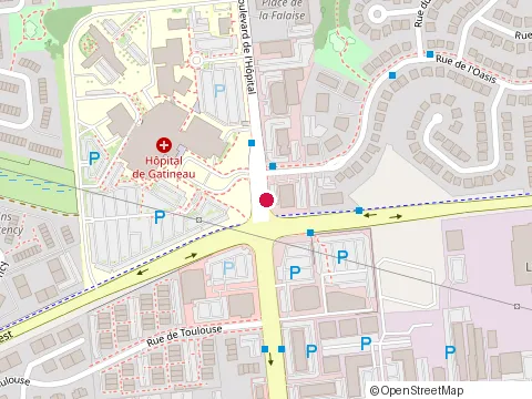 Location of Groupe Gestion Durand Management Group at 492 Boulevard de l'Hôpital, Gatineau