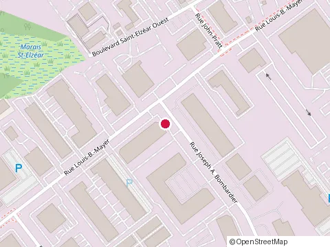 Location of Groupe Hmv at 2905 Rue Joseph-A.-Bombardier, Laval