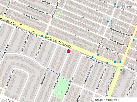 Location of Groupe Huit B Inc at 416 avenue Lockhart, Mont-Royal