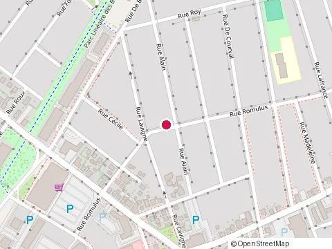 Location of Groupe Hydro Drain Inc. at 28 Rue Romulus, Victoriaville