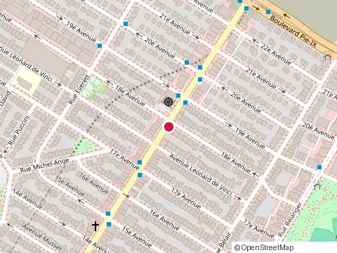 Location of Groupe Immobilier Scalia at 3780 Rue Jean-Talon E, Montréal
