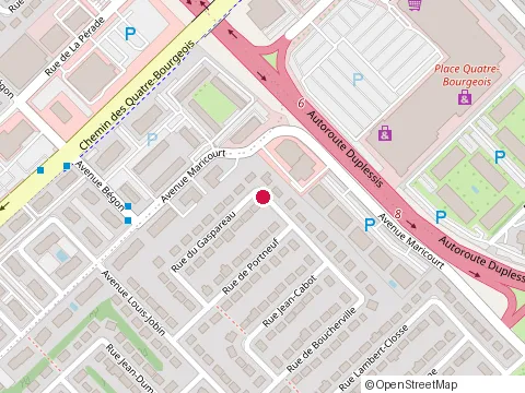 Location of Groupe Jtp Inc. at 1025 Rue Jeanne le Ber, Québec