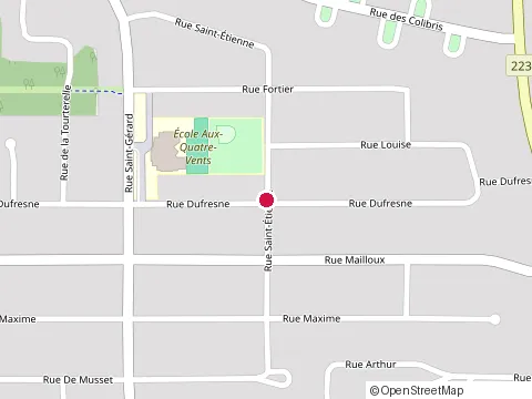 Location of Groupe Kima at 6 Rue Dufresne, Saint-Jean-sur-Richelieu