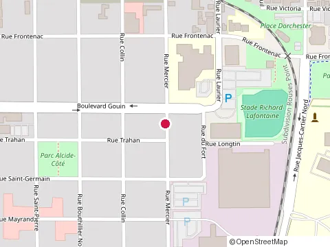 Location of Groupe Lapalme at 70 Rue Mercier, Saint-Jean-sur-Richelieu