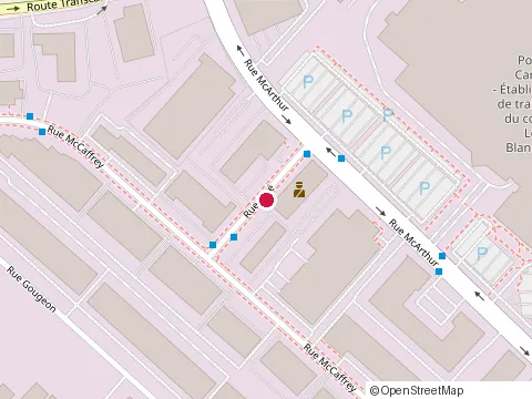 Location of Groupe Meas at 4220 Sere Rue, Saint-Laurent