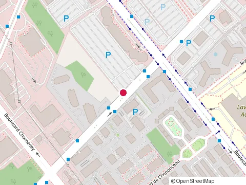 Location of Groupe Métrocité at 601-3715 avenue Jean-Béraud, Laval