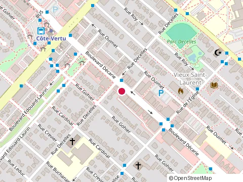 Location of Groupe Millénium Construction at 860 boulevard Décarie, Saint-Laurent