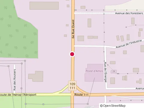 Location of Groupe Minier Dg+ at 802 avenue de l'Industrie, Amos