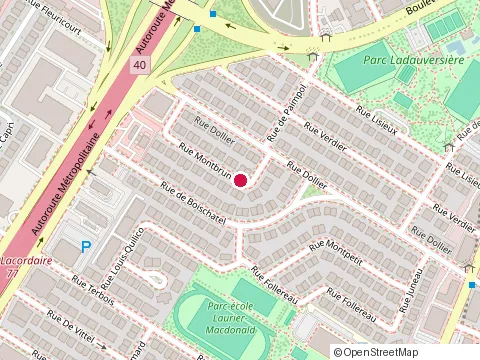 Location of Groupe Nova - Entrepreneur Général - Rénovation Résidentielle - Construction at 7657 Rue Montbrun, Saint-Léonard