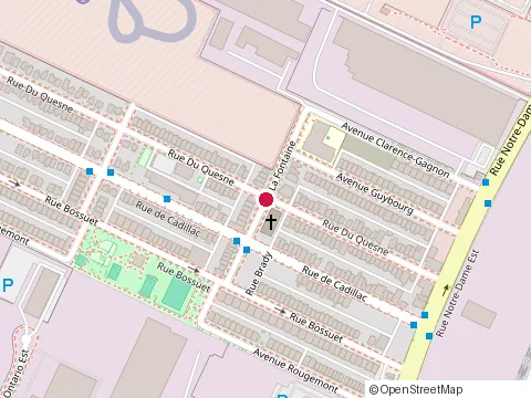Location of Groupe Pélican at 6037 Rue la Fontaine, Montréal