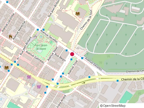Location of Groupe Piche Construction at 5145 avenue Decelles, Montréal