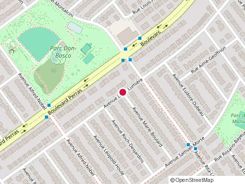 Location of Groupe Qualibec at 12360 Avenue Marie-Boulard, Montréal