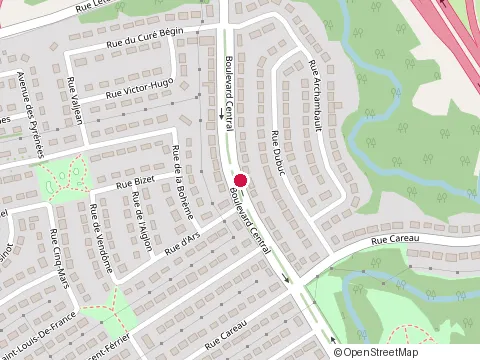 Location of Groupe Québex Construction at 3940 Bd Central, Québec