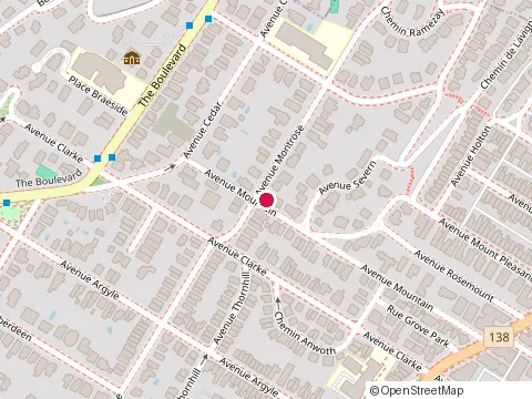 Location of Groupe Rénova at 478 Mountain Ave, Westmount
