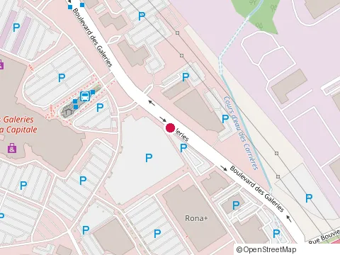 Location of Groupe Rivaco Gestion de Risques at 5400 Bd des Galeries #430, Québec