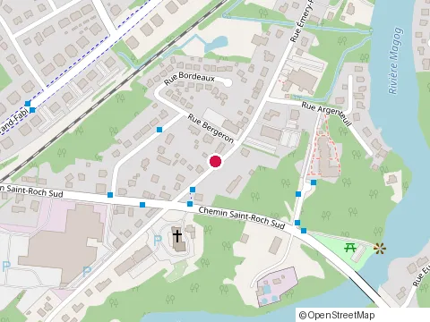 Location of Groupe Scout de Rock Forest (District de l'Estrie) Inc. at 6670 Rue Émery-Fontaine, Sherbrooke
