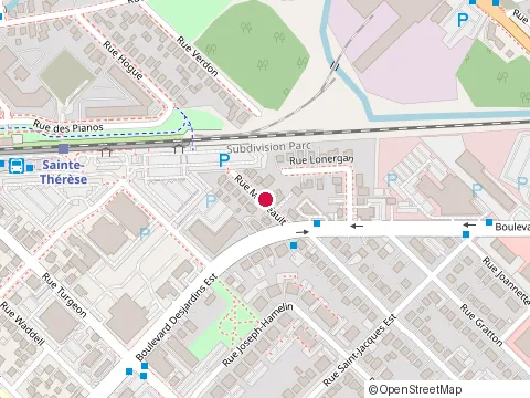 Location of Groupe Sécure Inc. at 4 Rue Migneault, Sainte-Thérèse