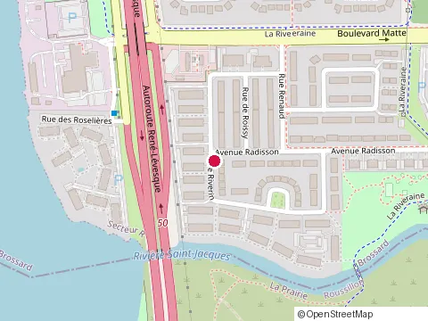 Location of Groupe Somos Inc at 9270 Rue Riverin App2, Brossard