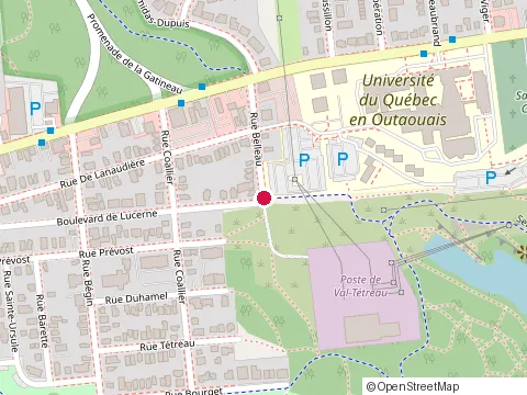 Location of Groupe Sp Construction at 59 Rue Belleau, Gatineau