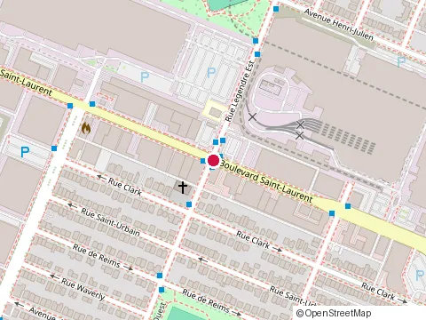 Location of Groupe Touchette at 9000 Boulevard St-Laurent, Montréal