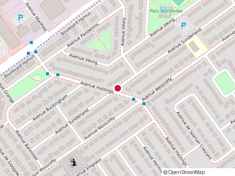 Location of Groupe Urbain Construction at 118 avenue Sunderland, Pointe-Claire