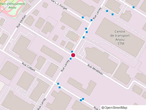 Location of Groupe Xcellence Construction at 10007 Mirabeau, Anjou
