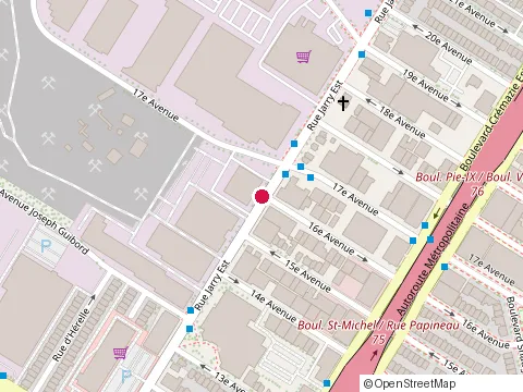Location of Groupe Y Pilon Inc (le) at 3607 Rue Jarry E, Montréal