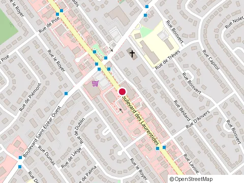 Location of Groupe Zamco at 1863 Boulevard des Laurentides, Laval