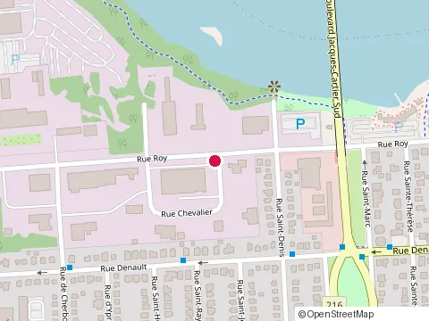 Location of Groupemortier.Ca at 1932 Rue Chevalier, Sherbrooke
