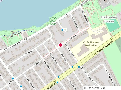 Location of Groupemvm at 9924 3E Rue, Montréal