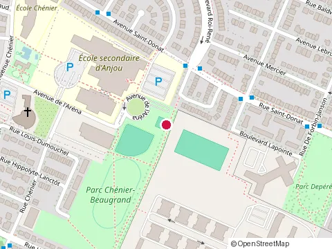 Location of Grp Construction at 7750 Rue Fonteneau, Montréal