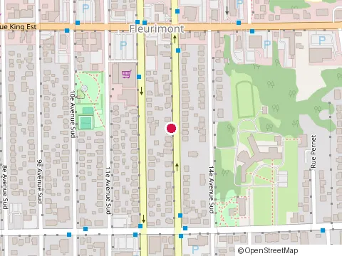 Location of Gs Tonte de Pelouse&Déneigement at 119 13E Avenue Sud, Sherbrooke