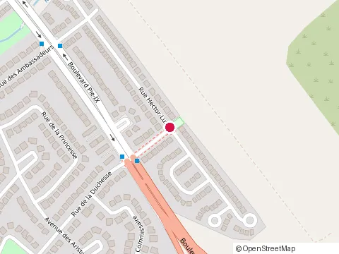 Location of Gsbp Pave at 3121 Rue Hector-Lussier, Laval