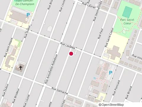 Location of Guedi Paysages at 184 Rue Goyette, Longueuil