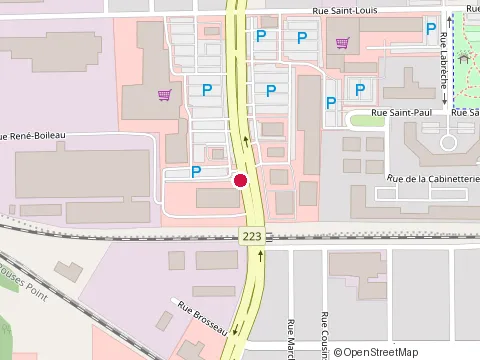Location of Guerin Jet de Sable at 360 Boulevard du Séminaire N, Saint-Jean-sur-Richelieu