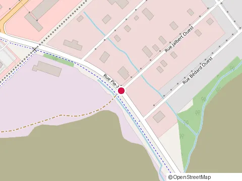 Location of Gueule du Bois at 105 Rue Jalbert O, Thetford Mines